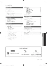 Preview for 3 page of Samsung PN42C450B1D User Manual