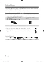 Preview for 4 page of Samsung PN42C450B1D User Manual