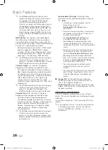 Preview for 20 page of Samsung PN42C450B1D User Manual