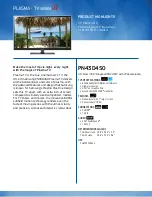 Preview for 1 page of Samsung PN43D450 Brochure