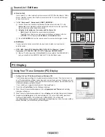 Предварительный просмотр 32 страницы Samsung PN4B40PD User Manual