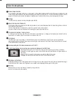 Preview for 3 page of Samsung PN50A460 User Manual