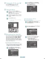 Preview for 8 page of Samsung PN50A460S4D Quick Setup Manual