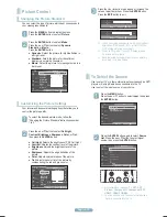 Preview for 10 page of Samsung PN50A460S4D Quick Setup Manual