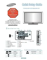 Samsung PN50A550S1F Manual preview