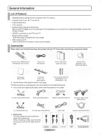 Preview for 5 page of Samsung PN50A550S1FXZA User Manual