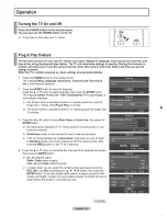 Preview for 16 page of Samsung PN50A550S1FXZA User Manual