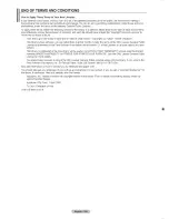 Preview for 105 page of Samsung PN50A550S1FXZA User Manual