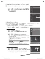 Preview for 34 page of Samsung PN50A650 - 50" Plasma TV User Manual