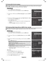 Preview for 38 page of Samsung PN50A650 - 50" Plasma TV User Manual