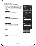 Preview for 88 page of Samsung PN50A650 - 50" Plasma TV User Manual