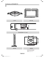 Preview for 110 page of Samsung PN50A650 - 50" Plasma TV User Manual