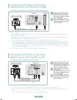 Preview for 3 page of Samsung PN50A650TF Quick Setup Manual