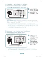 Предварительный просмотр 3 страницы Samsung PN50B530 - 50" Plasma TV Quick Setup Manual