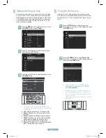 Preview for 10 page of Samsung PN50B530 - 50" Plasma TV Quick Setup Manual