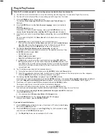 Preview for 20 page of Samsung PN50B550 Manual