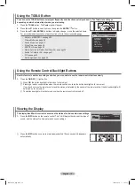 Preview for 18 page of Samsung PN50B850 - 50" Plasma TV User Manual