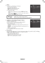 Preview for 34 page of Samsung PN50B850 - 50" Plasma TV User Manual