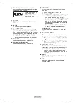 Preview for 200 page of Samsung PN50B850 - 50" Plasma TV User Manual