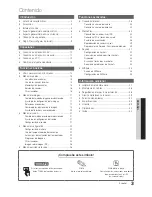 Preview for 3 page of Samsung PN50C540G3F Manual Del Usuario