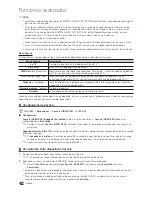 Preview for 42 page of Samsung PN50C540G3F Manual Del Usuario