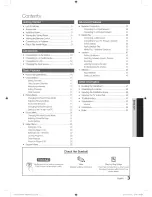 Preview for 3 page of Samsung PN50C550 User Manual