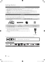 Предварительный просмотр 4 страницы Samsung PN50C6400TF User Manual