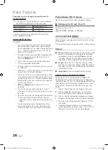 Preview for 20 page of Samsung PN50C675 User Manual