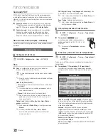 Preview for 22 page of Samsung PN50C680G5F Manual Del Usuario