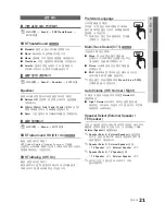 Preview for 21 page of Samsung PN50C680G5F User Manual