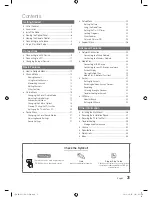 Preview for 3 page of Samsung PN50C680G5FXZA User Manual