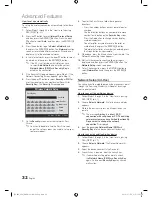 Preview for 32 page of Samsung PN50C680G5FXZA User Manual