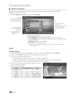 Preview for 38 page of Samsung PN50C7000 Manual Del Usuario