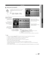 Preview for 47 page of Samsung PN50C7000 Manual Del Usuario