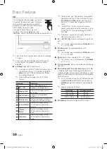 Preview for 20 page of Samsung PN50C8000 User Manual