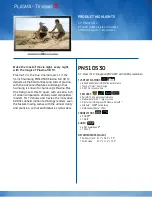 Preview for 1 page of Samsung PN51D530 Specifications