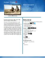 Preview for 1 page of Samsung PN51D550 E- Brochure