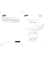 Preview for 1 page of Samsung PN51D550 E- User Manual