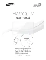 Samsung PN51D8000 User Manual preview