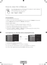 Preview for 27 page of Samsung PN51E550D1F Quick Manual