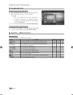 Preview for 36 page of Samsung PN58C500 User Manual