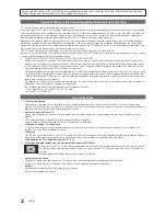 Preview for 2 page of Samsung PN58C550 User Manual