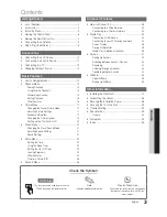 Preview for 3 page of Samsung PN58C550 User Manual