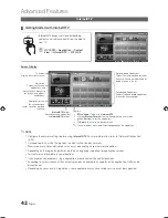 Preview for 42 page of Samsung PN58C6500TFXZA User Manual