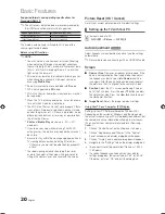 Preview for 20 page of Samsung PN58C680 User Manual