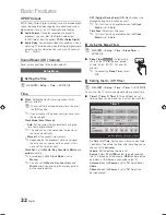 Preview for 22 page of Samsung PN58C680 User Manual