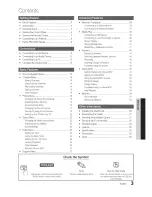 Preview for 3 page of Samsung PN58C7000 User Manual