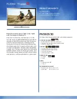 Preview for 1 page of Samsung PN59D530 Specifications