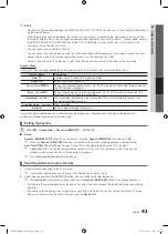 Preview for 41 page of Samsung PN63C540 User Manual