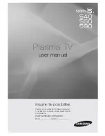 Samsung PN63C550 User Manual preview